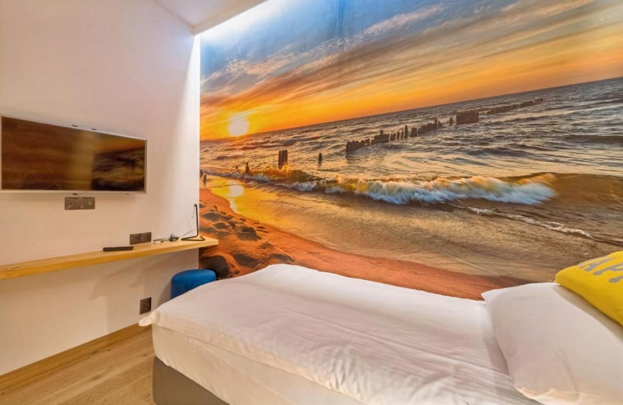 Riverview Apartament Waterline Spa & Pool Gdańsk Buitenkant foto
